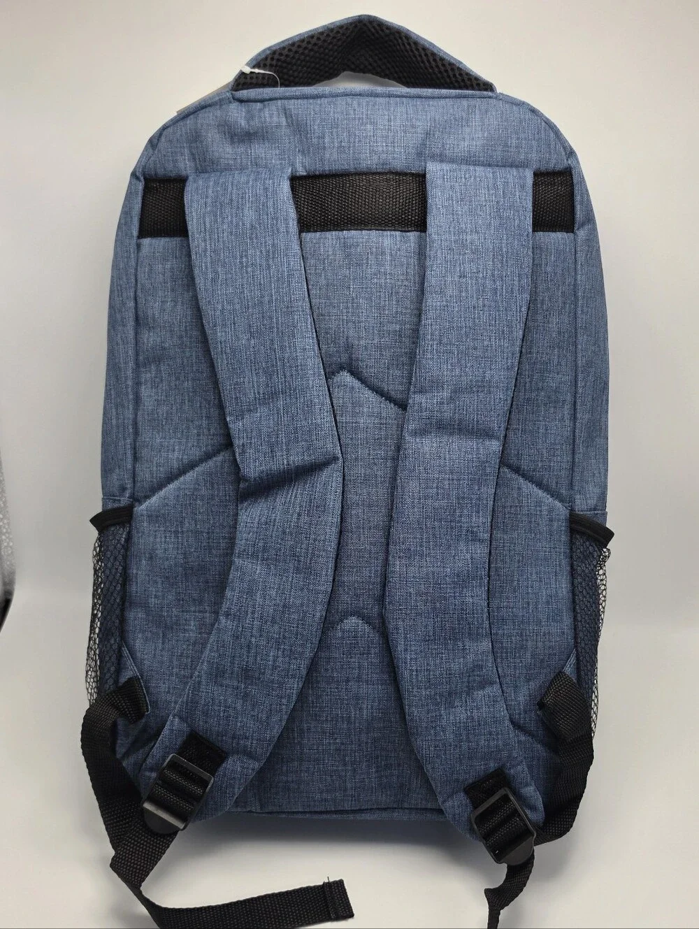 Hybrid Green Label Unisex Backpack With Cushioned Straps Color Blue